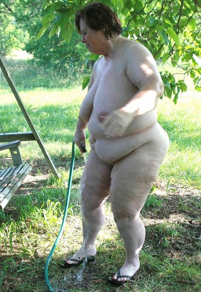 Lovelly granny outdoor