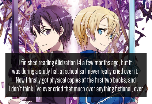 sao-confessions:“I finished reading Alicization 14 about three...