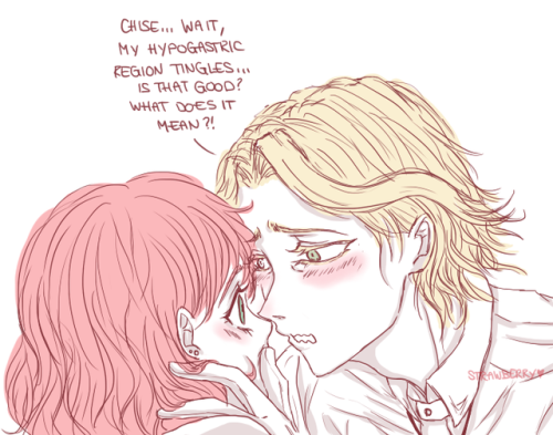 strawberrymurialis:Elias discovers new feelings lmao