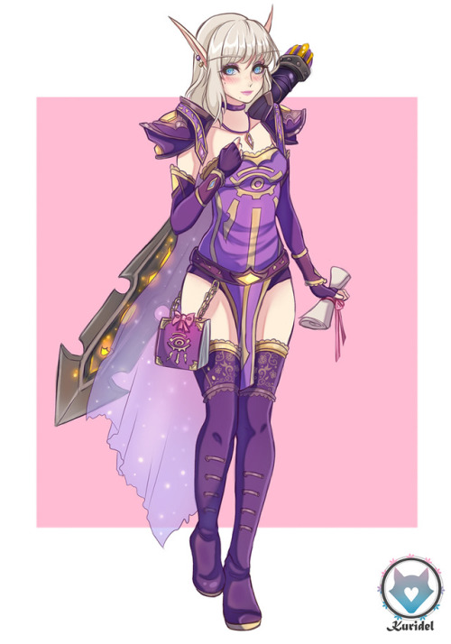 kuridelblack:My mage Kuridel ^__^ I play her on Sanguino EU,...