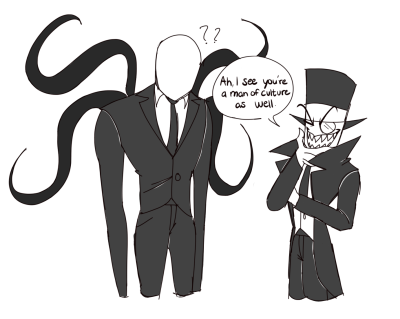 slender man meme | Tumblr