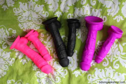 bdsmgeekshop:Silicone Colours Dildo - Now in stock!