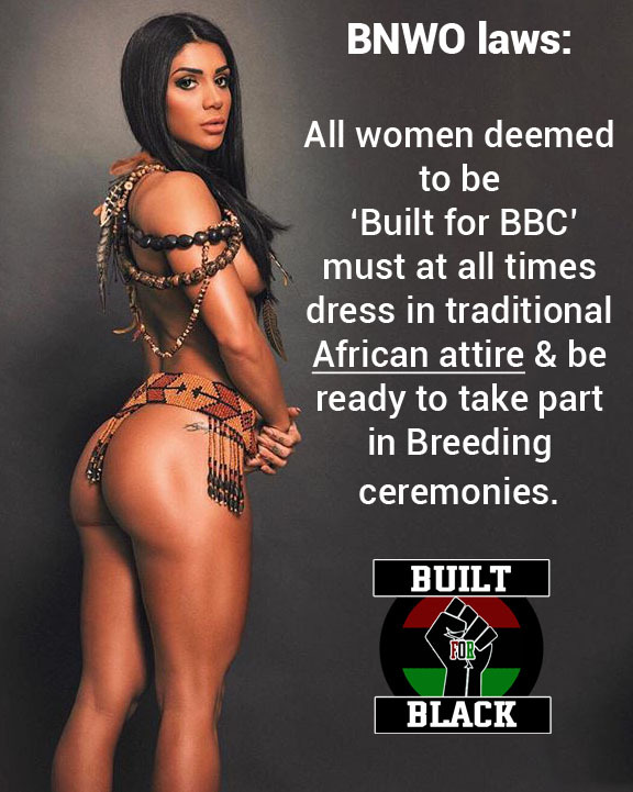 The BNWO couldn’t take control soon enough. interracial. built for bbc. bnw...
