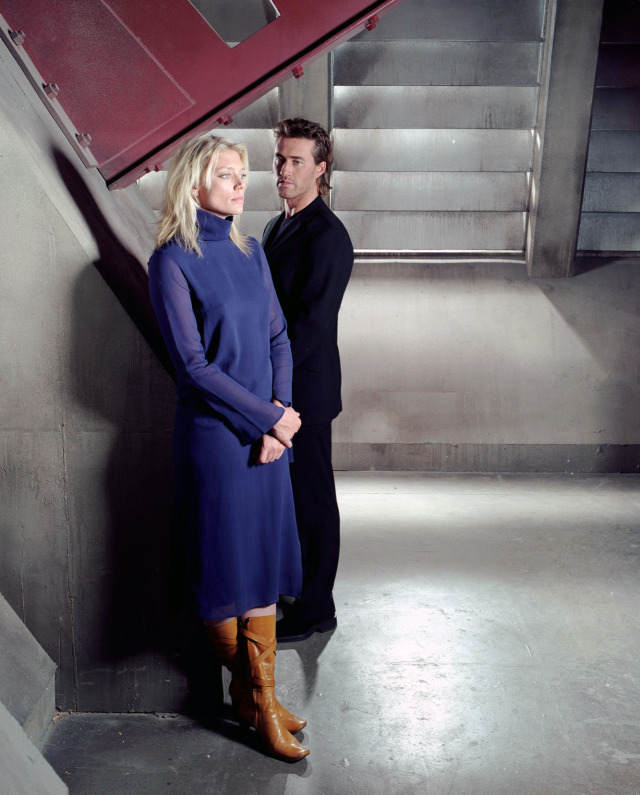 PETA WILSON Peta Wilson and Roy Dupuis “La Femme Nikita”