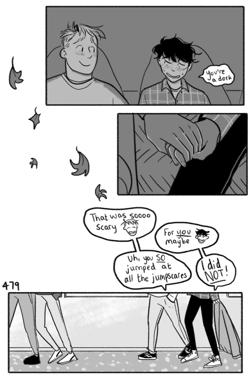 heartstoppercomic:chapter 3 - 27some secret cinema...