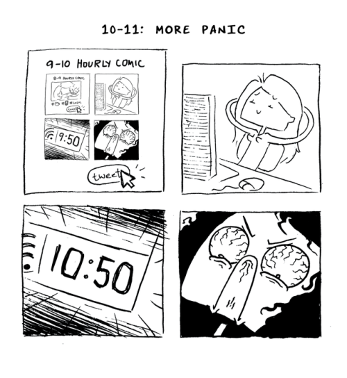 bastardcomics:I participated in Hourly Comics Day for the...