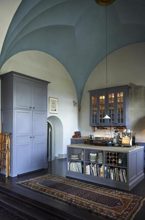 Kitchen in a former church | photos by Helene BernstoneFollow...