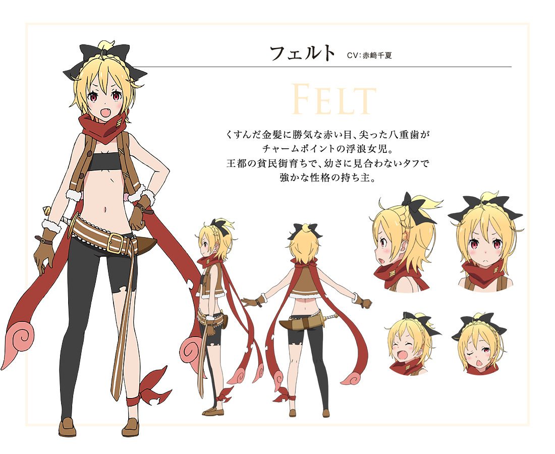 anime reference sheets/ character settei