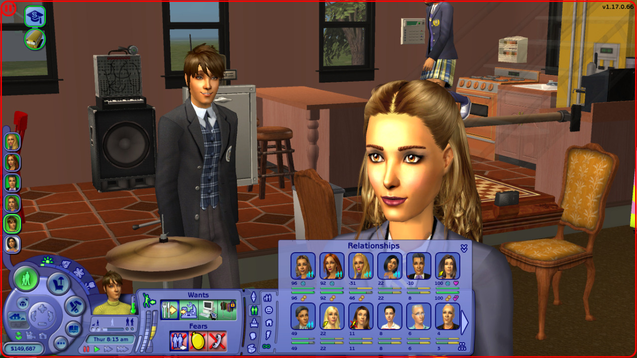 sims 2 the burb family