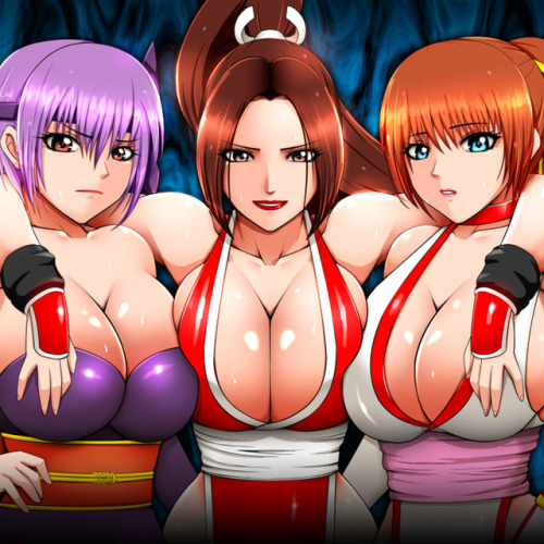 deadoralive-universe:Ayane, Mai and Kasumi!Dead or Alive /...