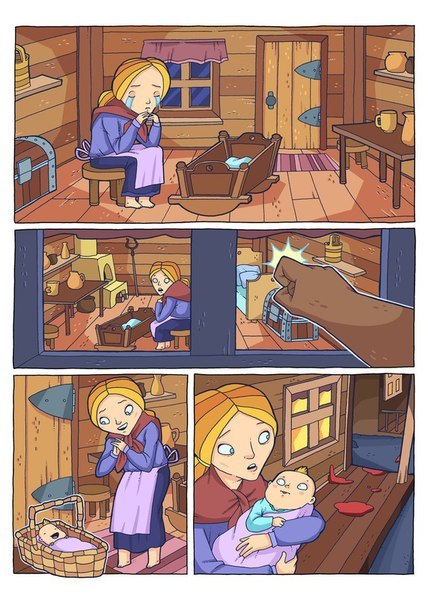 art-woonz:Red Riding Hood Alternate Ending(Part-2•End)Created...