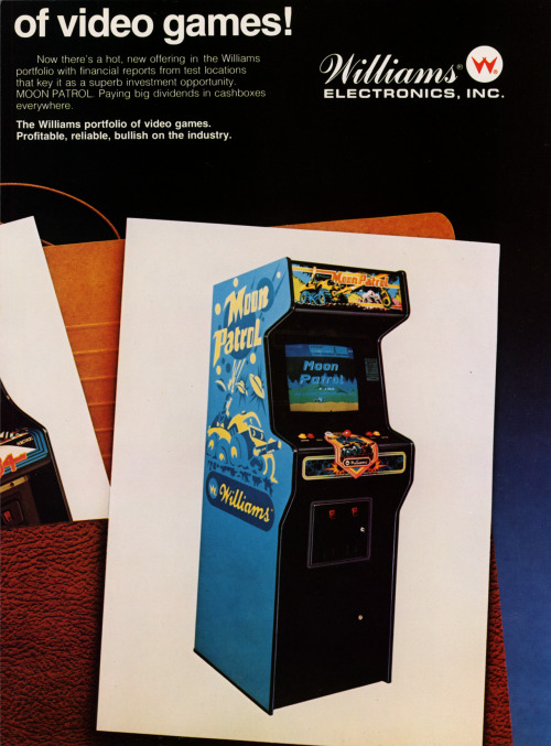 Flyer Fever Williams Electronics Video Games Catalog