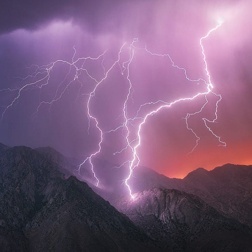 coiour-my-world:Thunder Mountain ~ Michael Shainblum