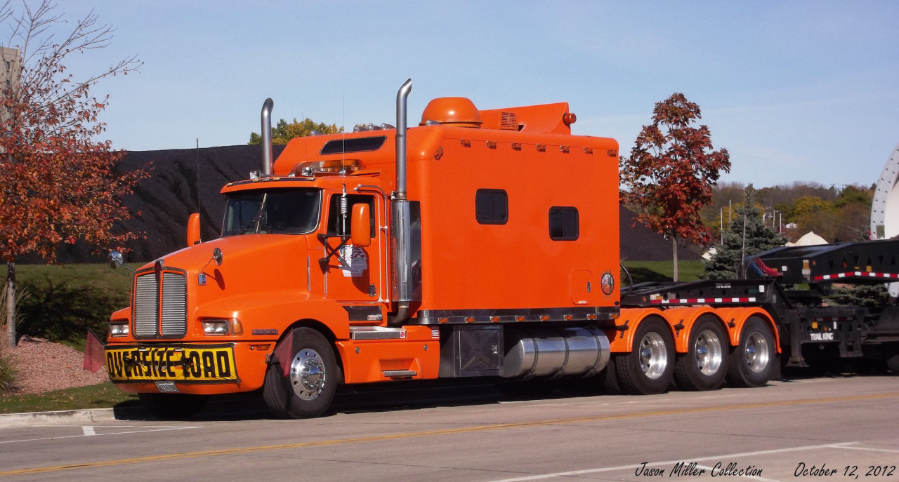 Semitrckn — Kenworth Custom T600 Heavy Haul 8834