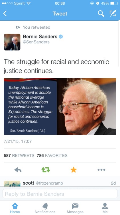 fuckyahumor:cyberstripper:aprettyokaydude:bernie-sanders201...