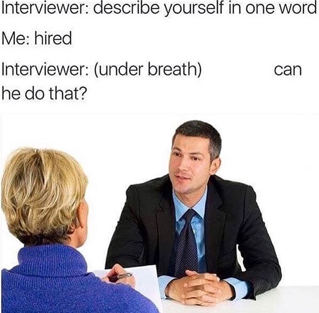 Funny Memes Job Interview Funny - Mew Comedy