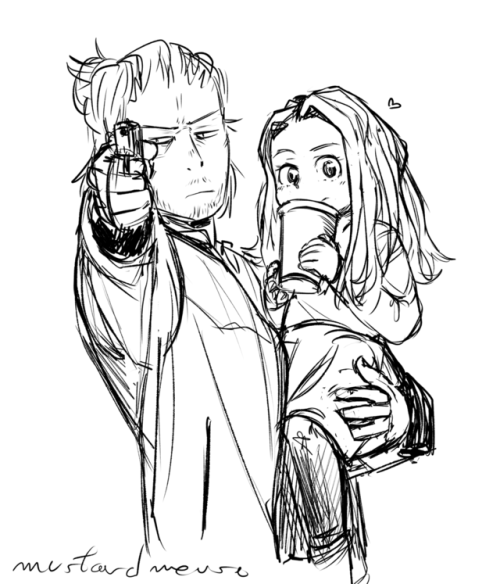 bnha aizawa shouta eri bnha mha my hero academy boku no hero academia fanart guns memery
