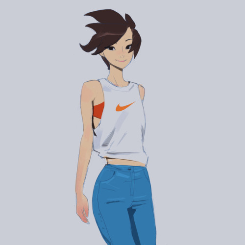 samuelyounart:55. Dva56. Mercy57. TracerOverwatch fashion...