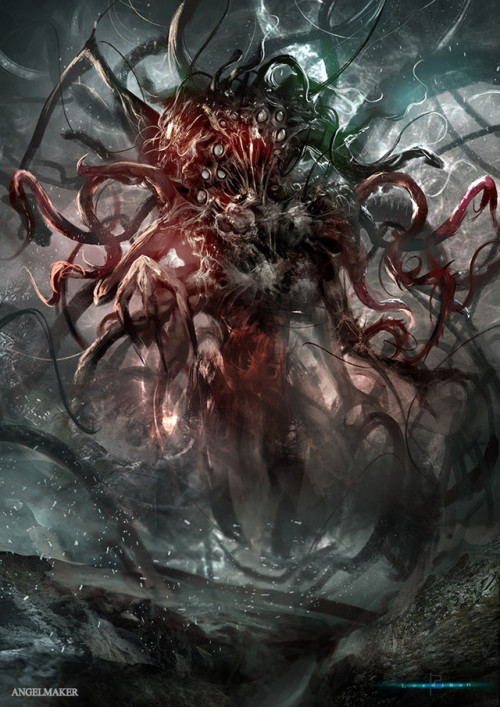 fhtagn-and-tentacles:ANGELMAKER by Pedro “Lordigan” Sena