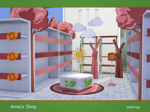 soloriya:***Anna’s Shop*** Sims 4 Includes 10 objects, has 3...