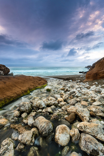 Sunset River by romainguy on Flickr.