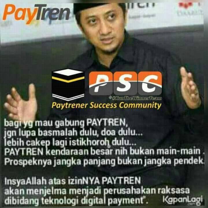 APLIKASI PAYTREN ustd YUSUF MANSYUR — https://paytren 