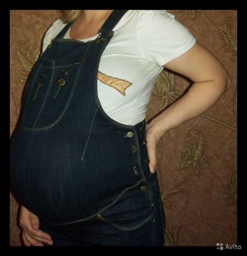 Pregnant In Overalls