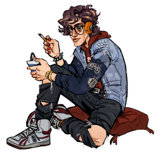 two (2) absolute fashion icons (featuring denim on denim richie)