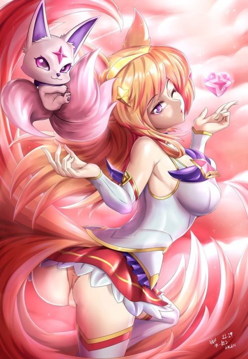 s2ahri:~Ahri by *Artist*