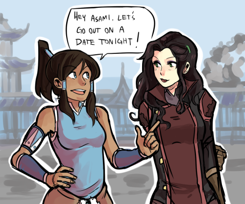 beroberos:Asami likes you as you are Korra, you don’t need to...