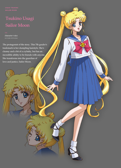 Sailor Moon Crystal shots compared to the manga, the similarities