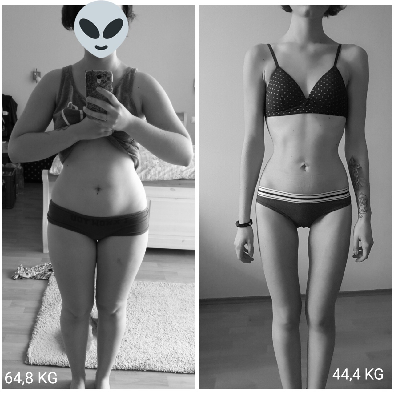 Thinspo before and after