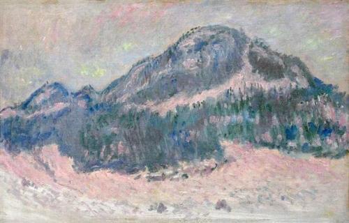 claudemonet-art:Mount Kolsaas, Rose Reflection1895Claude...