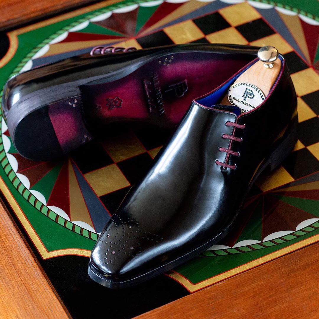 Black Dress Shoes - Men's Luxury Shoes by PAUL PARKMAN â€” #paulparkman#mens#brown ...