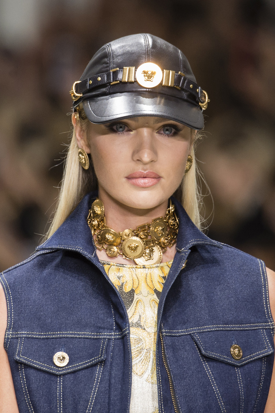 Candice Swanepoel at Versace S/S 2018 - Chic As F**k
