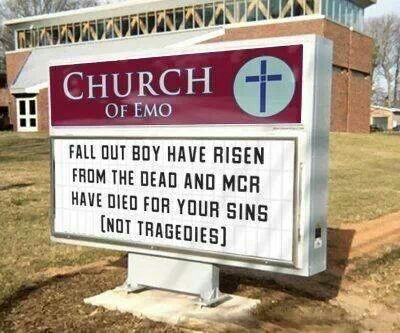 fall out boy panic! at the disco my chemical romance band trash emo bands band memes