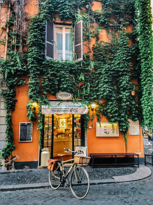 wanderlusteurope:Pretty street in Rome