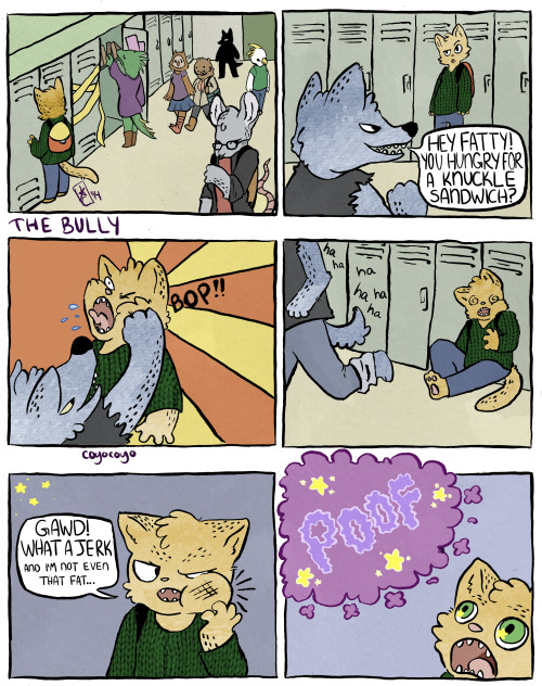 coyocoyo:The BullyThis comic I made over a year ago, but I’ve...