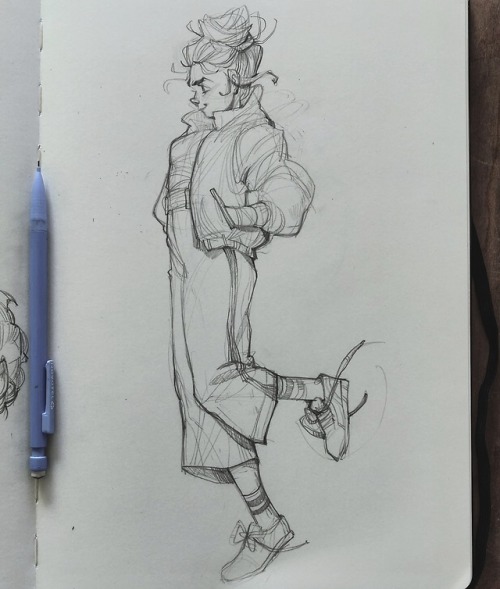 loish:I broke in a new sketchbook last week! Here’s some of...