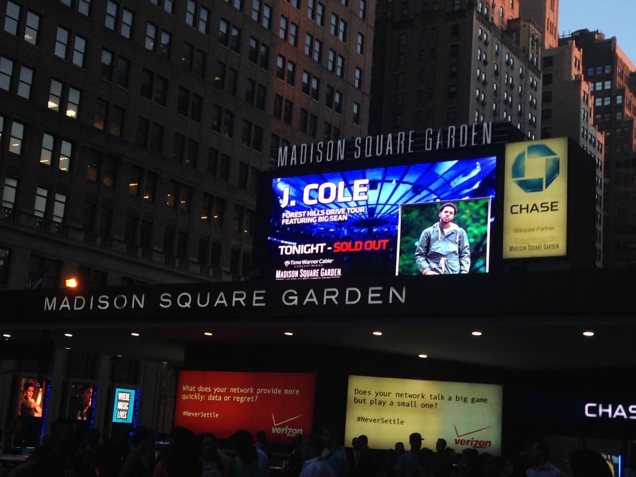 Name S Marilyn J Cole Madison Square Garden Ny August 4