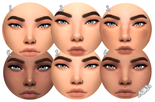 the sims 4 soft freckles cc
