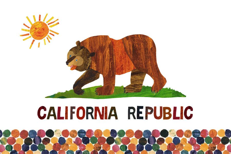 The Best Of Rvexillology — California In The Style Of Eric Carle Books From 7342