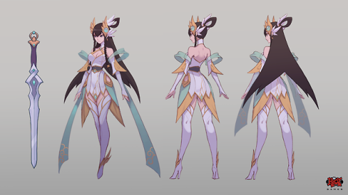 liyart:Divine Sword Irelia skin concepts