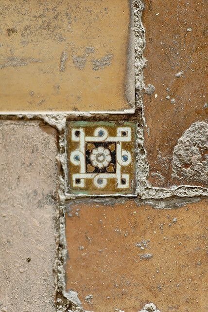 tile art details decoration design facade exterior character