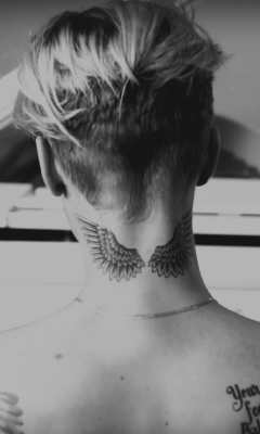 Justin Bieber Neck Tattoo Tumblr