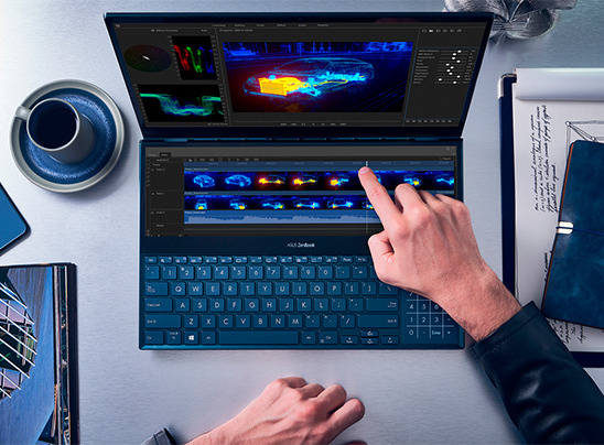 ZenBook Pro Duo: La estación de trabajo para profesiones demandantes