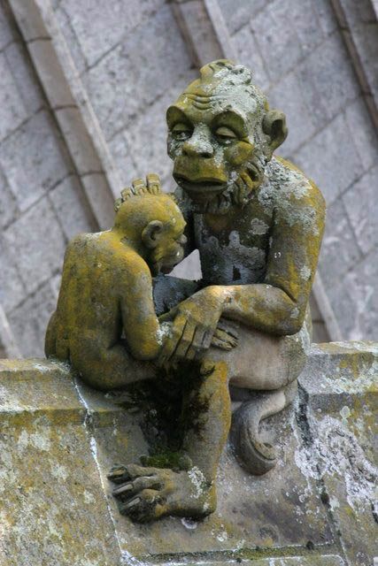 blackpaint20:#Gargoyles are numbers commonly carved into the...