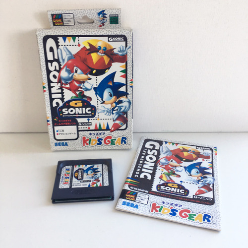 sonichedgeblog:The Japanese version of ‘Sonc Blast’ for the...