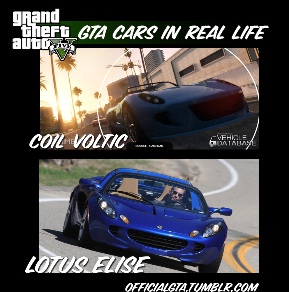 The Official Gta Blog Gta Cars In Real Life Coil Voltic