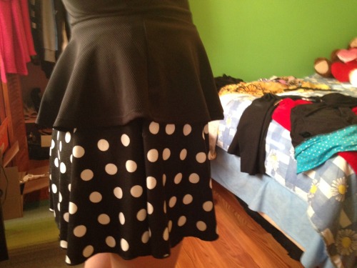 fashion polka dots skater skirt fashion on tumblr fashion outfits fashion obsessed fashion online messy room photography photographers on tumblr tumblr girl my photography